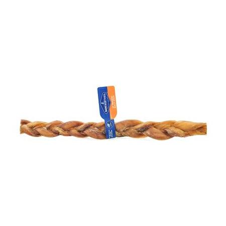 Barkworthies Braided Bully Stick, 12"