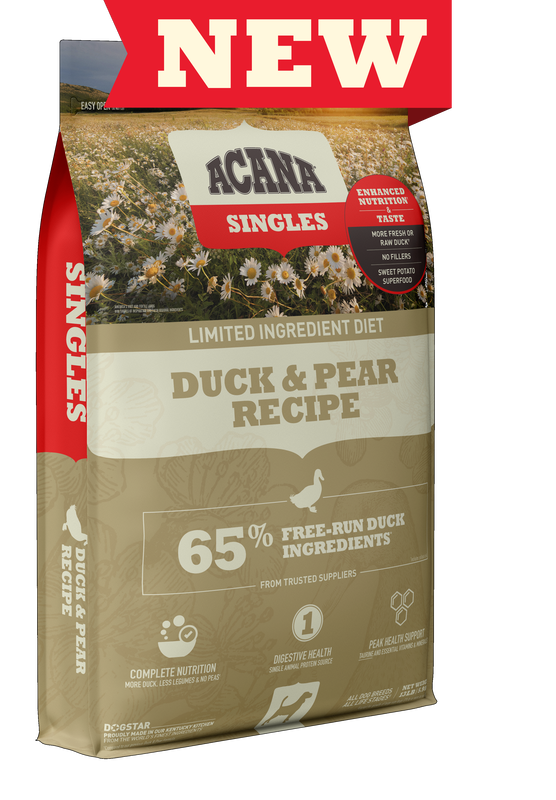Acana Duck & Pear Dog Food, 4.5lb