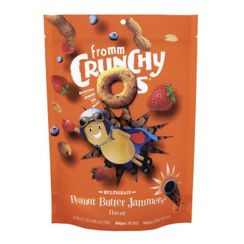 Fromm Crunchy O's Peanut Butter Jammers Treats, 6 oz.