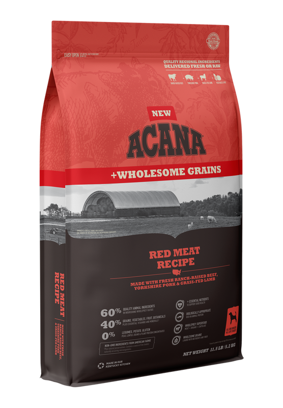 Acana Wholesome Grains Red Meat Dog Food
