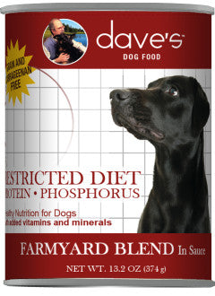 Dave's Restricted Diet Farmyard Blend Canned Dog Food