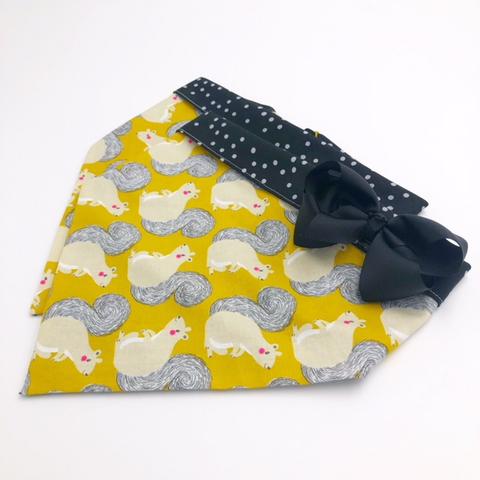 Chloe and Max Squirrels Bandana; w/out Bow