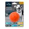 Tall Tails Dog Toy Goat Ball Orange 3"