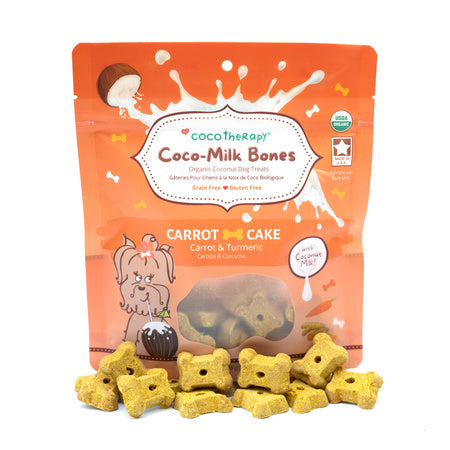Coco Therapy Coco Milk Bones Carrot Cake, 6oz