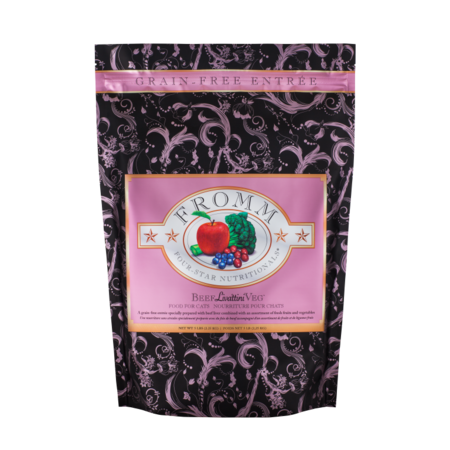 Fromm 4 Star Cat Dry GF Beef Livattini 4lb