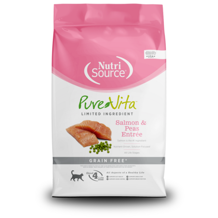 Pure Vita Cat Dry Grain Free Salmon 15lb