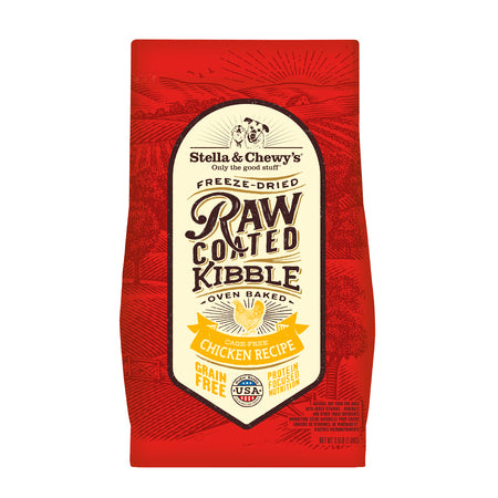 Stella & Chewy's Dog Dry Raw Coated GF Chicken Cage-Free 10#