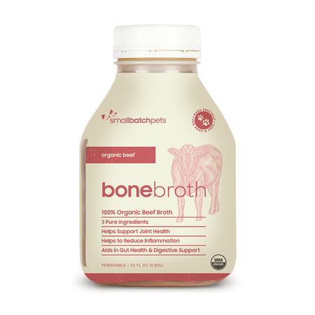 Small Batch Frozen Bone Broth Beef 22 oz