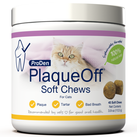Swedencare Plaqueoff Cat Soft Chews 45 Ct