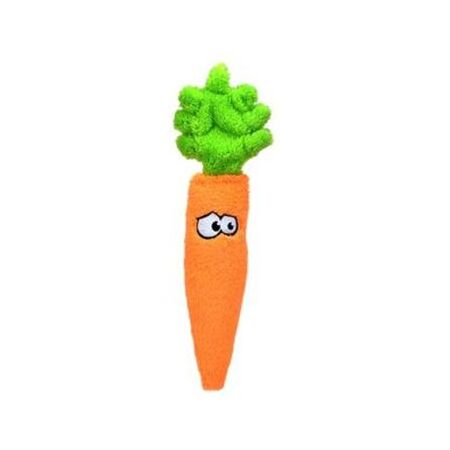 Cycle Dog Dura Plush Dog Toy, Fuzzies Carrot