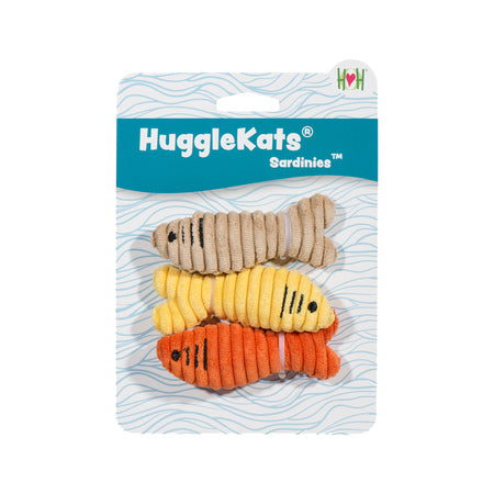 HuggleHounds Cat Toy HuggleKats Sardinies