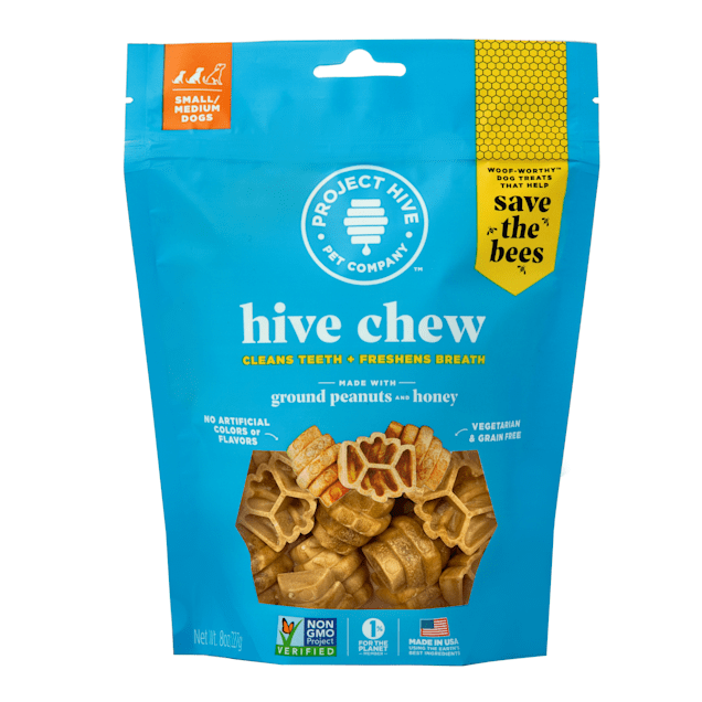 The Project Hive Comb Chew Peanut & Honey, Small
