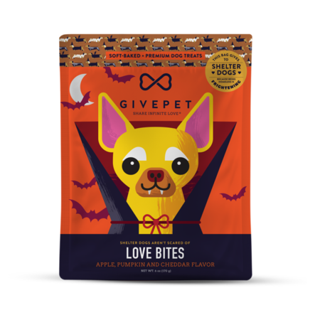 GivePet Love Bites Soft & Chewy Dog Treats, 6oz