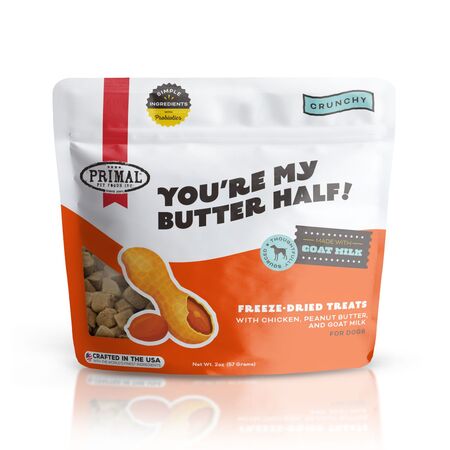Primal Treat FD You're My Butter Half Chicken Peanut Butter Goat Milk, 2oz