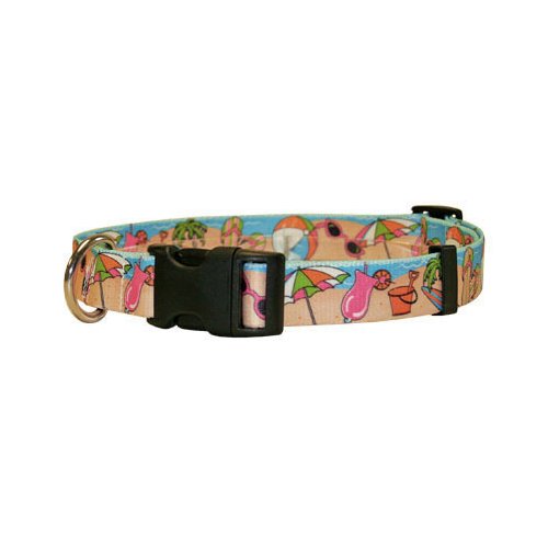 Yellow Dog Design Collar, Beach Party