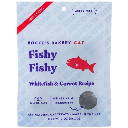 Bocce Bakery Cat, Fishy Fishy, 2 oz. cat treats