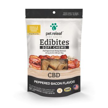 Pet Releaf Edibites Small & Medium Breed, 7.5 oz.