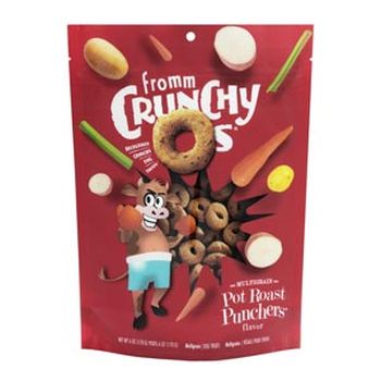Fromm Crunchy O's Pot Roast Punchers Treats, 6 oz