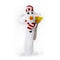 MultiPet Dog Toy, Holiday Loofa, Medium/12"
