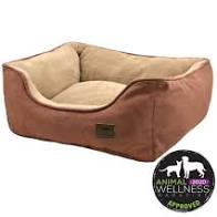 Tall Tails Dream Chaser Bed Bolster, Brown, 17x15, S