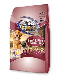 NutriSource Beef and Rice Dry Food