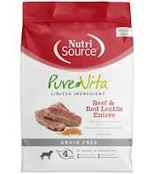 Pure Vita Beef & Red Lentil, 25lb