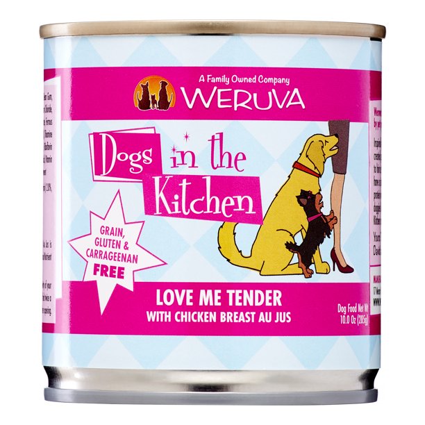 Weruva Dogs in the Kitchen, Love Me Tender, 10 oz. can