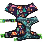 Oui Oui Frenchie Reversible Harness, Camping