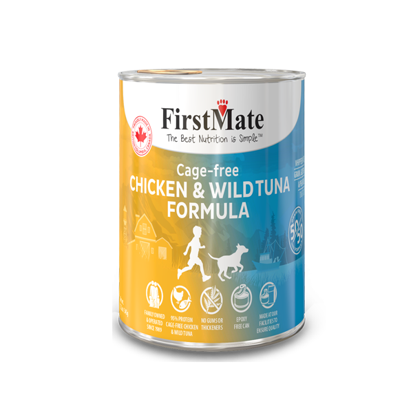 First Mate 50/50 Chicken & Tuna Formula Canned Food