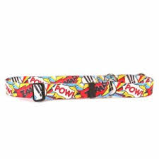 Yellow Dog Design Collar, Comic Print