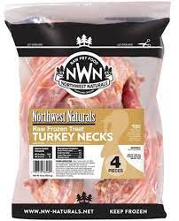 Northwest Naturals Frozen Turkey Necks, 4 Count