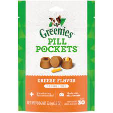 Greenies Pill Pockets Capsule Size,  30 count