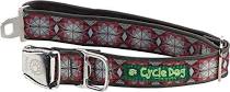 Cycle Dog Collar Kaleidoscope Grey/Red