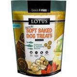 Lotus Grain Free Soft Baked Sardine & Herring Treats, 10 oz