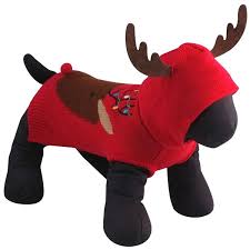 Worthy Dog Rudy Reindeer Hoodie
