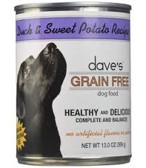 Dave's Grain Free Formula Dog Food, 13.2 oz. cans