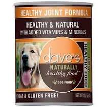 Dave's Canned Dog Food, Healthy Joint