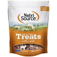 Nutrisource Soft & Tender Treats Lamb, 6oz