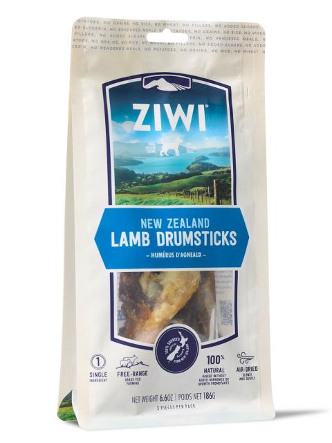 Ziwi Peak Lamb Drumstick Chew, 6.6 oz bag