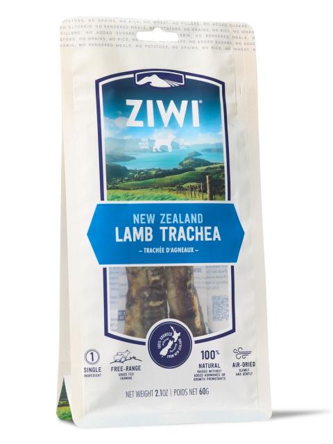 Ziwi Peak Lamb Trachea Chew, 2.1 oz bag