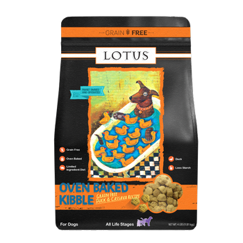 Lotus Grain Free Duck & Sweet Potato, 4lb