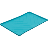 Messy Mutts Silicone Food Mat Blue
