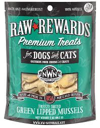 Northwest Naturals Freeze Dried Raw Rewards Green Lipped Mussels, 2oz