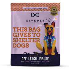 GivePet Off Leash Leisure Soft & Chewy Treat, 6oz