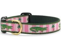 Up Country Pink Alligator Martingale, Large