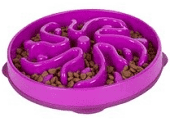 Outward Hound Fun Feeder Purple, Large