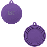 Messy Mutts Silicone Can Cover, Purple