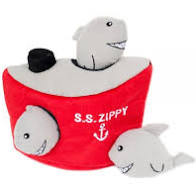 ZippyPaws Burrow-Shark 'n Ship