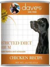 Dave's Canned Restricted Sodium Diet, Chicken/Rice, 13 oz