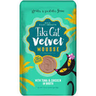 Tiki Cat Velvet Mousse Tuna & Chicken, 2.8 oz